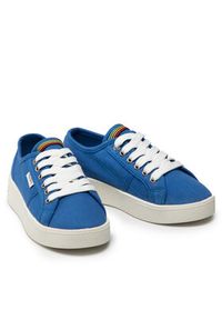 Pepe Jeans Sneakersy Brixton Canvas PGS30448 Niebieski. Kolor: niebieski. Materiał: materiał #5