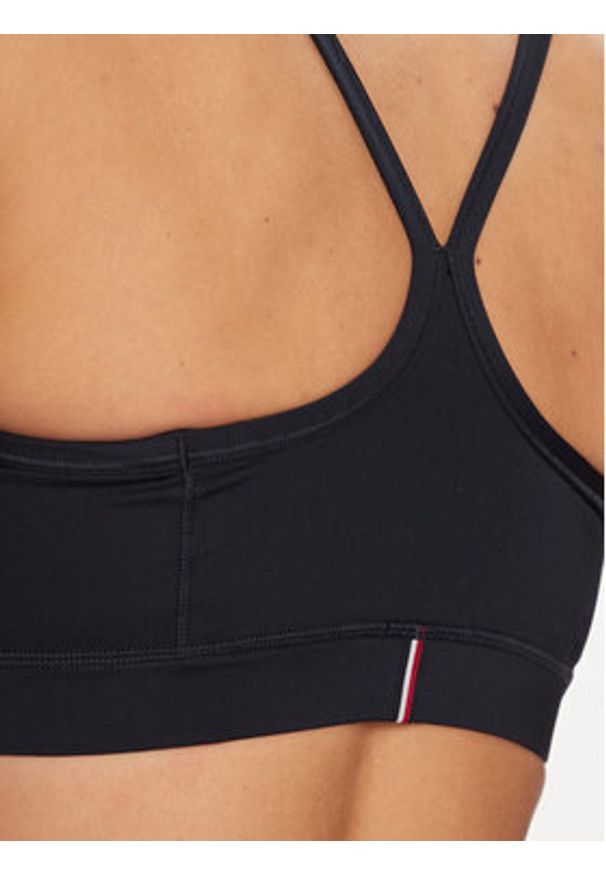 TOMMY HILFIGER - Tommy Hilfiger Biustonosz sportowy Essentials Flag WW0WW41077 Granatowy. Kolor: niebieski. Materiał: syntetyk
