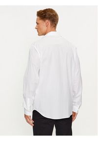 Just Cavalli Koszula 75OALYS4 Biały Slim Fit. Kolor: biały. Materiał: bawełna #3