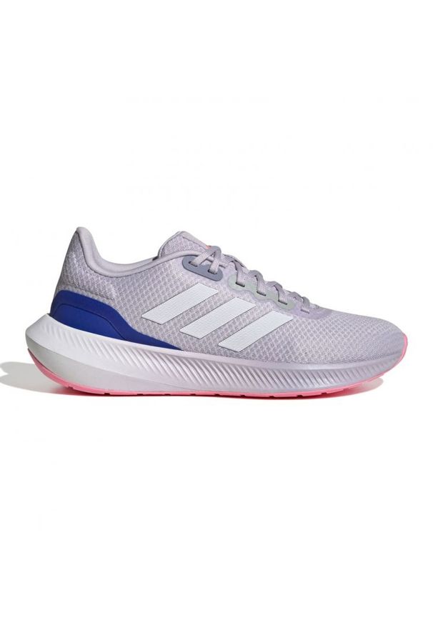 Adidas - Buty adidas Runfalcon 3.0 W HQ1474 szare. Kolor: szary. Materiał: materiał, guma. Sport: fitness