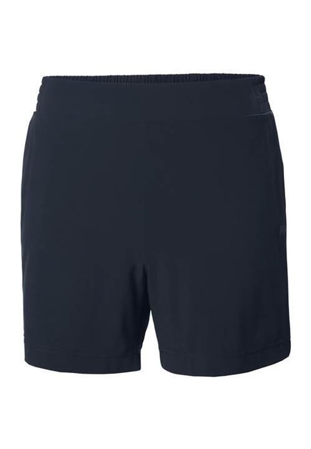 Spodnie treningowe damskie Helly Hansen Thalia. Kolor: niebieski. Długość: krótkie. Sezon: lato. Sport: turystyka piesza
