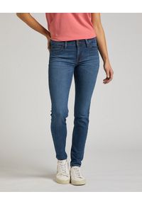 Lee - LEE SCARLETT DAMSKIE SPODNIE JEANSOWE MID WORN L526CGMZ 112319928