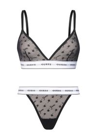 Guess Komplet bielizny O5BG02 K1790 Czarny. Kolor: czarny. Materiał: syntetyk