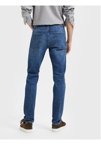 Selected Homme Jeansy Leon 16087777 Niebieski Slim Fit. Kolor: niebieski #4