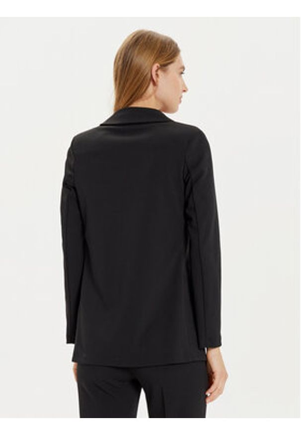 Rinascimento Marynarka CFC0121326003 Czarny Regular Fit. Kolor: czarny. Materiał: syntetyk