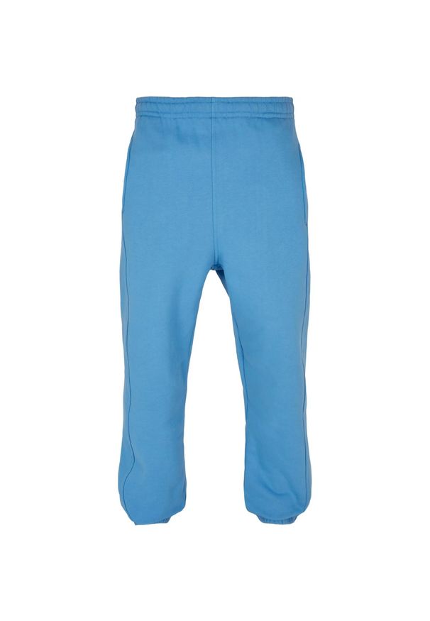 Urban Classics - Męskie Spodnie Dresowe. Kolor: niebieski. Materiał: dresówka. Długość: długie