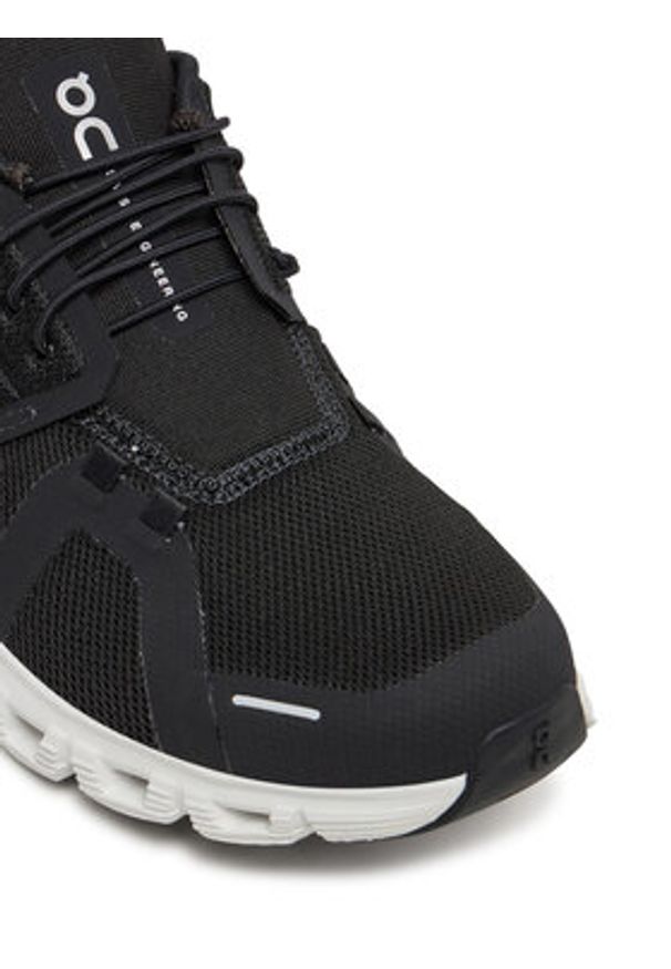 On Sneakersy Cloud 6 3WF10060299 Czarny. Kolor: czarny. Materiał: materiał