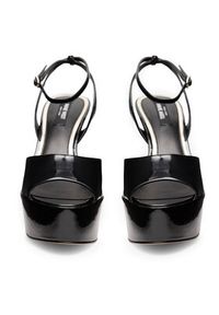 Nine West Sandały CHANDA ZL23031CC Czarny. Kolor: czarny. Materiał: skóra #3