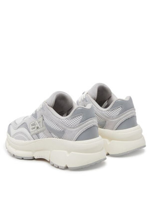 EA7 Emporio Armani Sneakersy X8X237 XK425 R951 Szary. Kolor: szary. Materiał: materiał