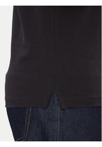 Moose Knuckles Polo Everett M34MT712G Czarny Regular Fit. Typ kołnierza: polo. Kolor: czarny. Materiał: bawełna