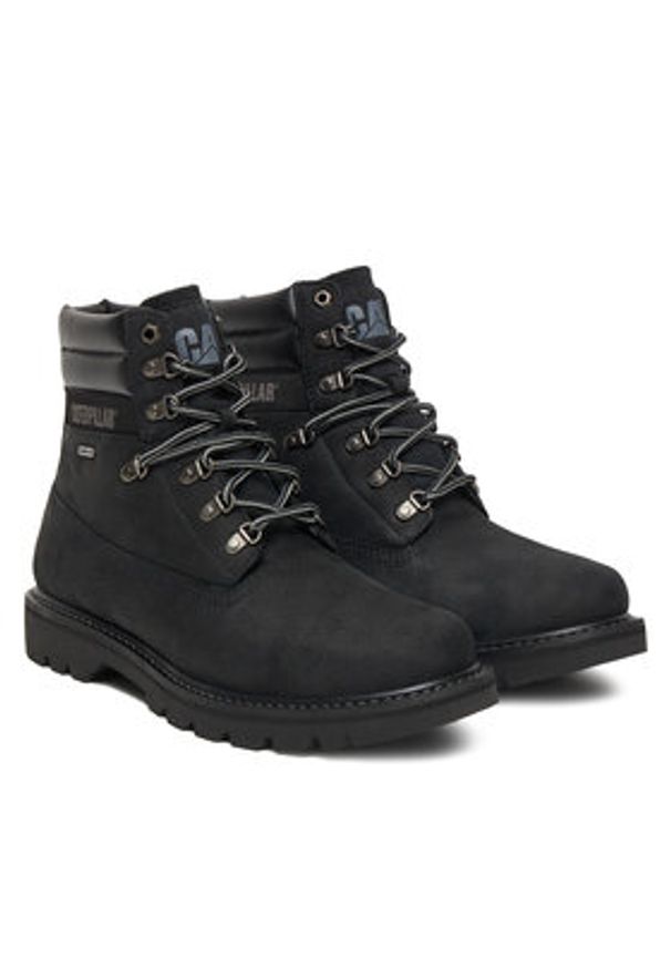 CAT Footwear Trapery Colorado 2.0 Hiker Waterproof TX P726346 Czarny. Kolor: czarny. Materiał: nubuk, skóra