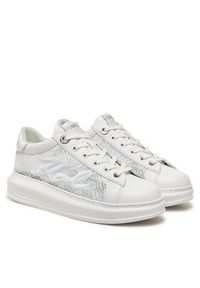 Karl Lagerfeld - KARL LAGERFELD Sneakersy Kapri KL62511F Biały. Kolor: biały. Materiał: skóra #3