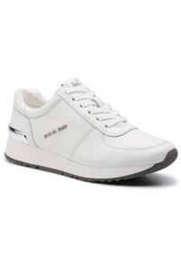 Sneakersy MICHAEL Michael Kors Allie Trainer 43R5ALFP3L Optic White. Kolor: biały. Materiał: skóra #1
