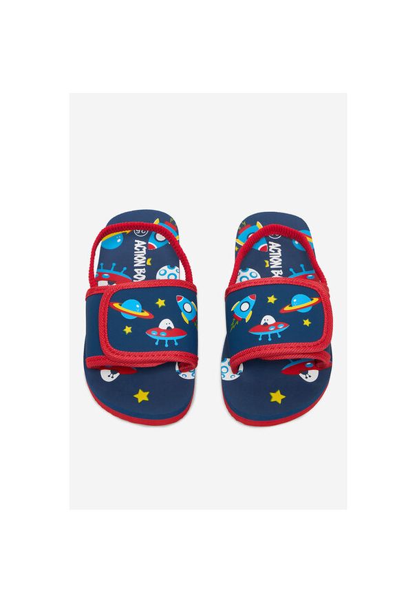 Sandały Action Boy. Kolor: niebieski