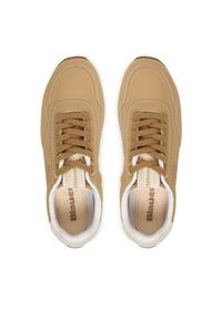 Blauer Sneakersy S6SWINK01/NYS Beżowy. Kolor: beżowy. Materiał: zamsz, skóra #3