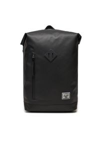 Herschel Plecak Roll Top Backpack 11194-00001 Czarny. Kolor: czarny. Materiał: materiał #1