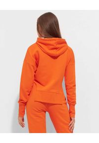 THECADESS - Pomarańczowa rozpinana bluza Katie. Typ kołnierza: kaptur. Kolor: pomarańczowy. Materiał: bawełna. Wzór: haft #2