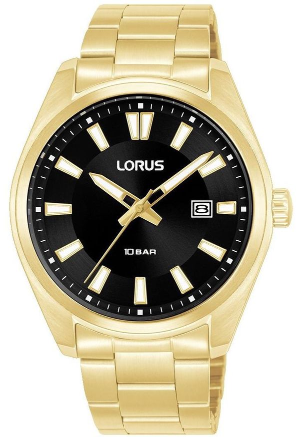 Zegarek Lorus Zegarek Lorus RH922SX9 męski złoty 40 mm .. Kolor: złoty