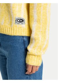 Quiksilver Sweter Selwyn EQWSW03031 Żółty Cropp Fit. Kolor: żółty. Materiał: syntetyk #8