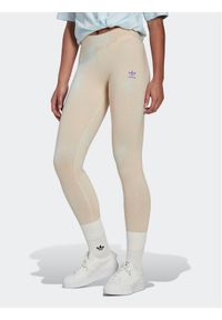 Adidas - adidas Legginsy HL6618 Kolorowy Slim Fit. Materiał: bawełna. Wzór: kolorowy #1