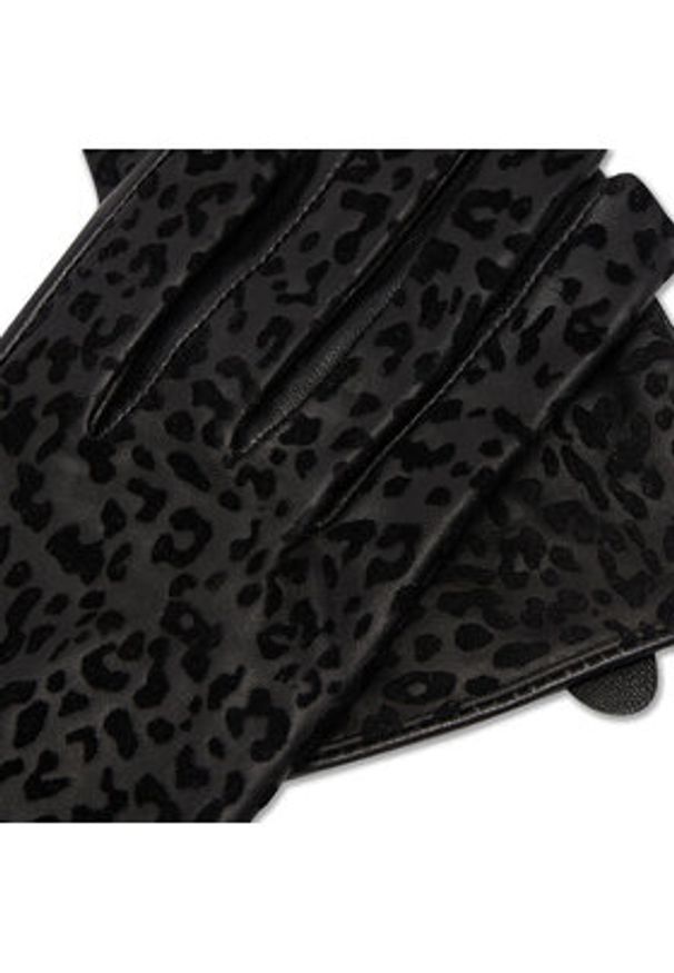 only - ONLY Rękawiczki Damskie Janice 15270030 Czarny. Kolor: czarny. Materiał: skóra