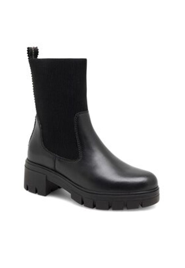 Lasocki Botki WI16-SAVANAH-02 Czarny. Kolor: czarny. Materiał: materiał