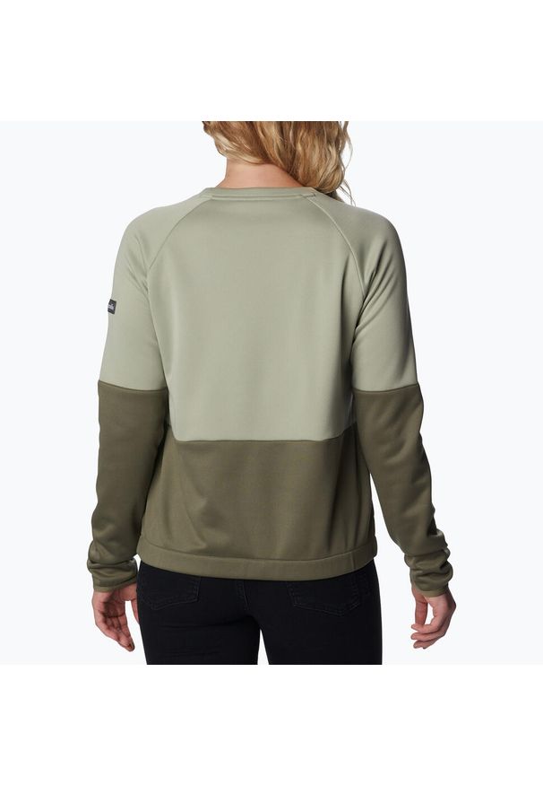 columbia - Bluza trekkingowa damska Columbia Windgates Crew. Kolor: zielony. Sport: turystyka piesza