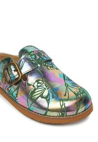 Laura Vita Klapki Brownieo 12 Srebrny. Kolor: srebrny. Materiał: skóra #4