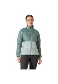 Damska kurtka ocieplana Helly Hansen Banff. Kolor: wielokolorowy, zielony, brązowy. Materiał: puch. Sezon: zima. Sport: narciarstwo #1