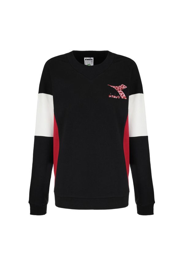 Diadora - Bluza damska DIADORA L.SWEATSHIRT CREW LUSH. Kolor: czarny