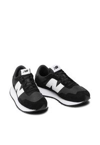 New Balance Sneakersy MS237CC Czarny. Kolor: czarny. Materiał: materiał #2