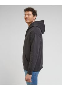Lee - LEE MĘSKA BLUZA CORE LOOSE HOODIE WASHED BLACK 112341677 L84W017013
