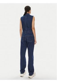 Calvin Klein Jeans Kombinezon J20J222840 Granatowy Regular Fit. Kolor: niebieski. Materiał: jeans, bawełna