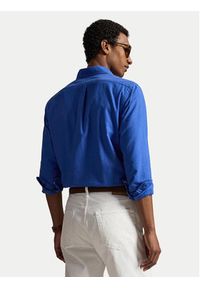 Polo Ralph Lauren Koszula 710805564512 Niebieski Regular Fit. Typ kołnierza: polo. Kolor: niebieski. Materiał: bawełna #2