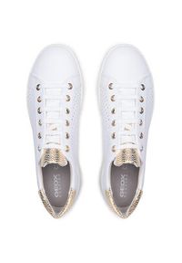 Geox Sneakersy D Jaysen B D151BB 085CF C0232 Biały. Kolor: biały. Materiał: skóra