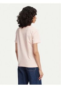 GANT - Gant T-Shirt Shield 4200750 Pomarańczowy jasny Regular Fit. Kolor: pomarańczowy. Materiał: bawełna #4