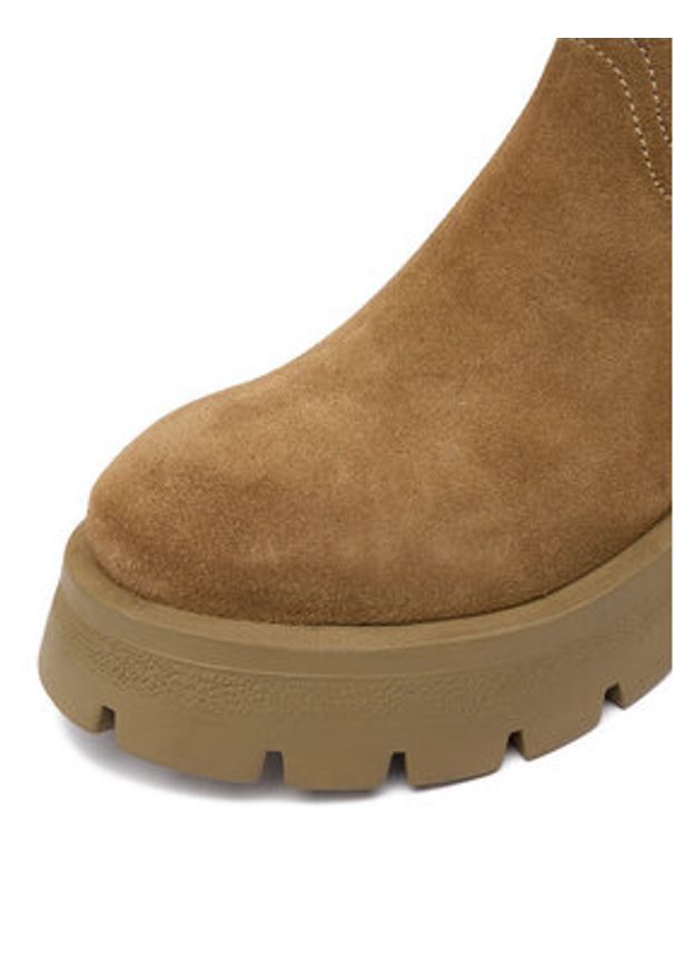 G-Star RAW - G-Star Raw Botki CEO-WI16-525-01 Beżowy. Kolor: beżowy. Materiał: zamsz, skóra