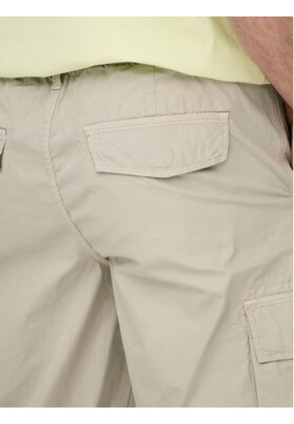 Only & Sons Szorty materiałowe Loc Cargo 22029214 Beżowy Regular Fit. Kolor: beżowy. Materiał: bawełna