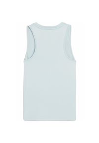 Puma - Damska koszulka bez rękawów TAD ESSENTIALS PUMA Sea Glass Blue. Kolor: niebieski. Długość rękawa: bez rękawów