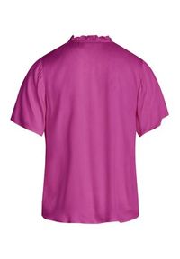 Bruuns Bazaar Bluzka Katina BBW3316 Różowy Regular Fit. Kolor: różowy. Materiał: wiskoza #4