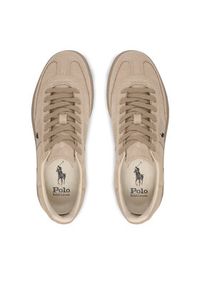 Polo Ralph Lauren Sneakersy 809P01617002 Beżowy. Kolor: beżowy. Materiał: skóra, zamsz #2