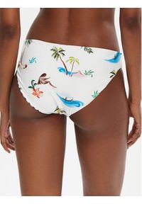 Seafolly Dół od bikini Isla Palm 40426-216 Biały. Kolor: biały. Materiał: syntetyk #3