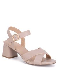 Clara Barson Sandały WSS21574-01 Beżowy. Kolor: beżowy. Materiał: syntetyk, materiał #7