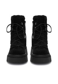 DeeZee Śniegowce HX22097-1 Czarny. Kolor: czarny. Materiał: materiał #3