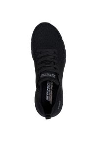 skechers - Adidasy Skechers Bobs Bflex Lo-gracef, Kobiety. Kolor: czarny. Materiał: materiał. Sport: fitness #2