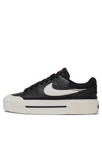 Nike Sneakersy Court Legacy Lift DM7590 001 Czarny. Kolor: czarny. Materiał: skóra. Model: Nike Court #2