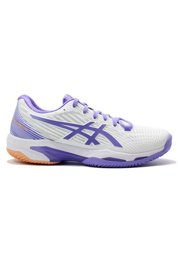 Buty damskie do tenisa Tenis Asics Solution Speed FF 2 Clay. Kolor: fioletowy. Sport: tenis