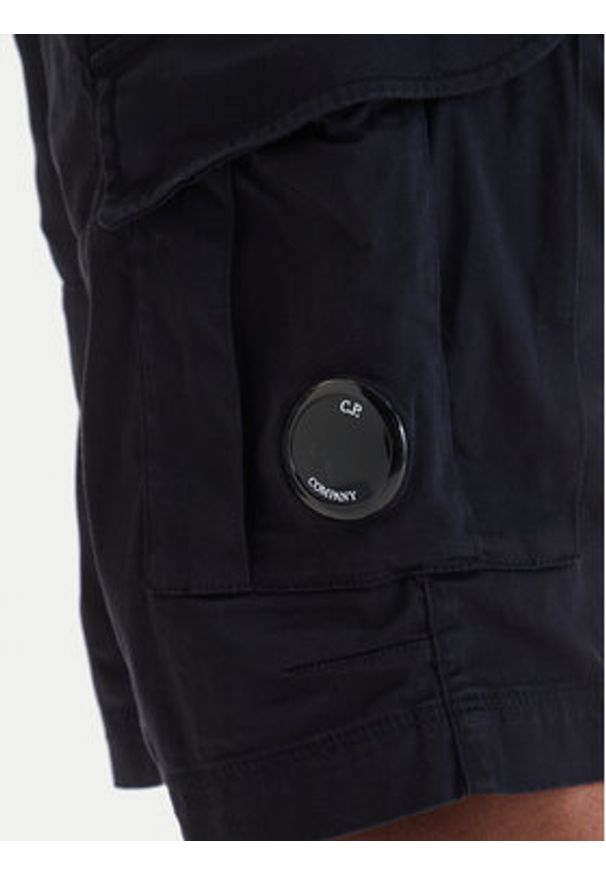 C.P. Company Szorty materiałowe RSCMBE746A005694G Granatowy Regular Fit. Kolor: niebieski. Materiał: bawełna
