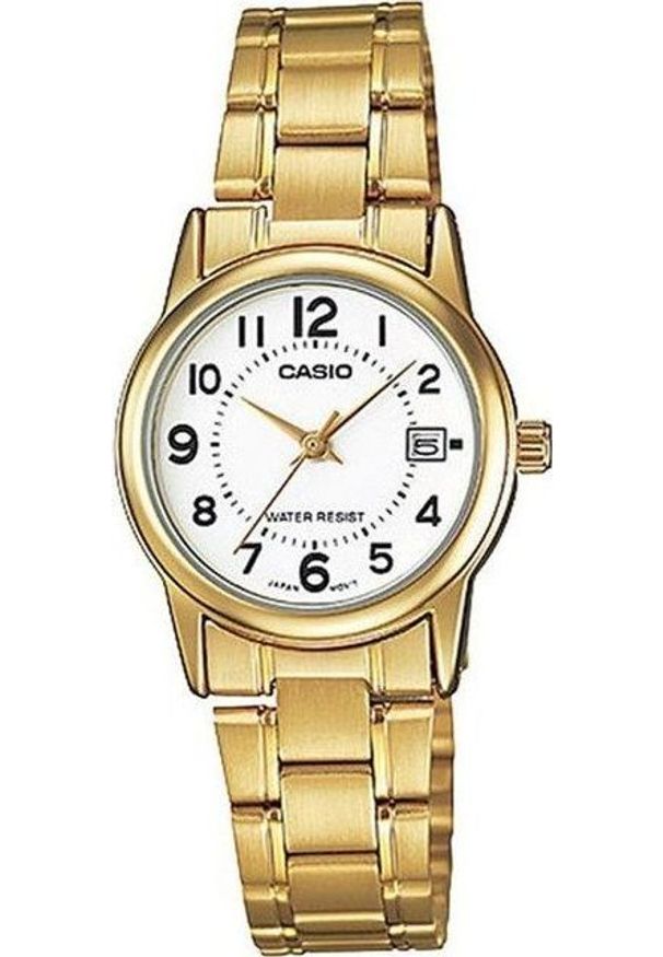 Zegarek Casio ZEGAREK DAMSKI CASIO LTP-V002G-7BUDF (zd587f)