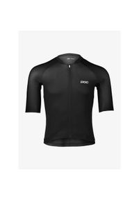 Koszulka kolarska męska POC Pristine Jersey. Kolor: czarny. Materiał: jersey. Sport: kolarstwo